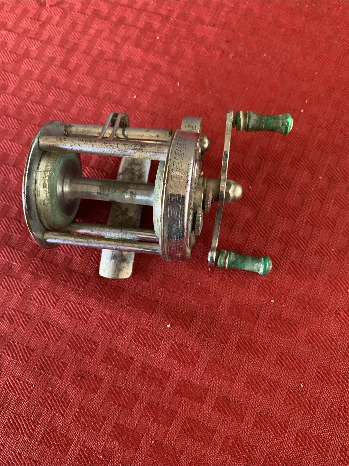 Moulinet Vintage Pflueger Akron 1893L - Pour Pêche Au Lancer - Droitière - Occasion Fonctionnelle