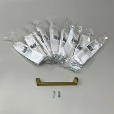 BERENSON 10 PACK!! Swagger Handle Pull Modern Brushed Gold 160mm 2365-1MDB-P