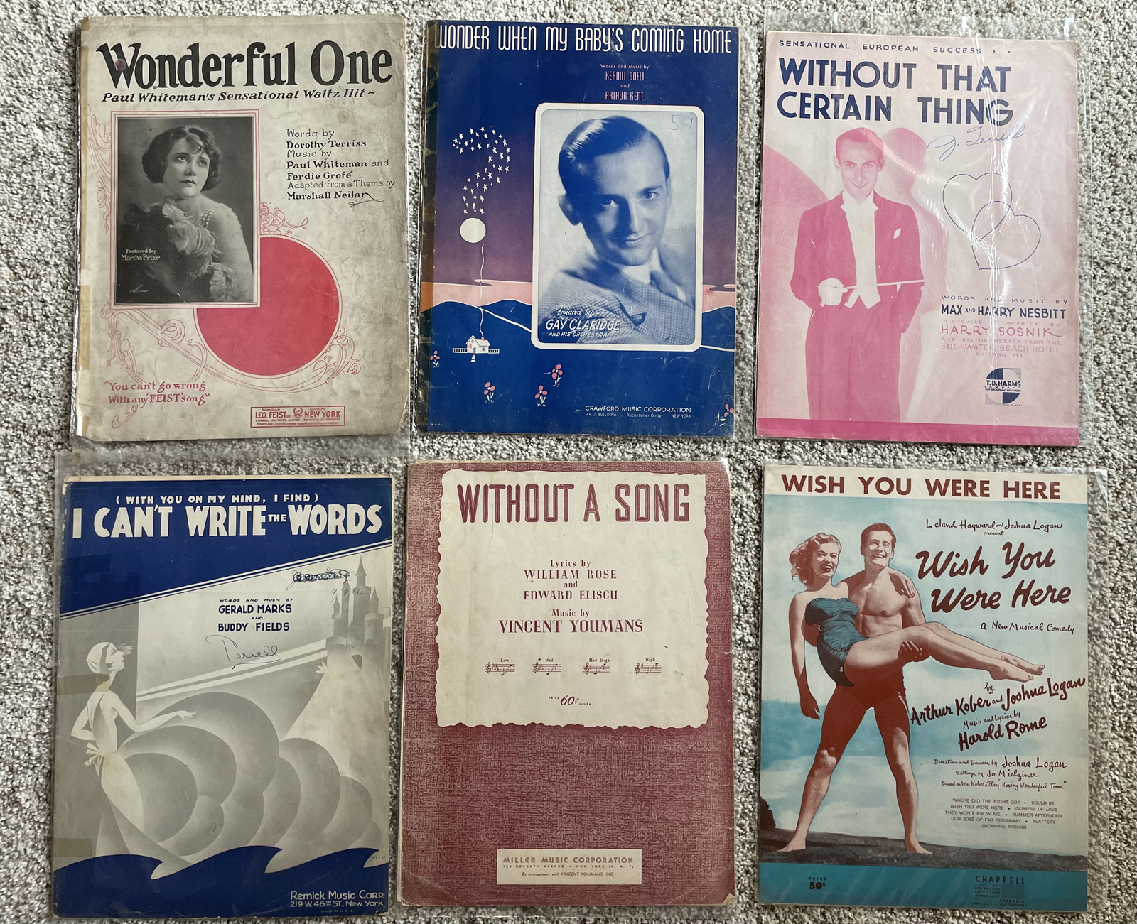 Antique and Vintage Sheet Music - Lot 14