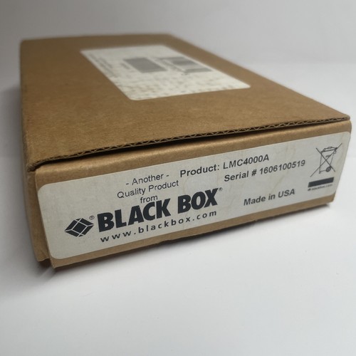 Black Box Micro Mini LMC400A 10/100BT 100BFX SFP Transceiver/Media Converter