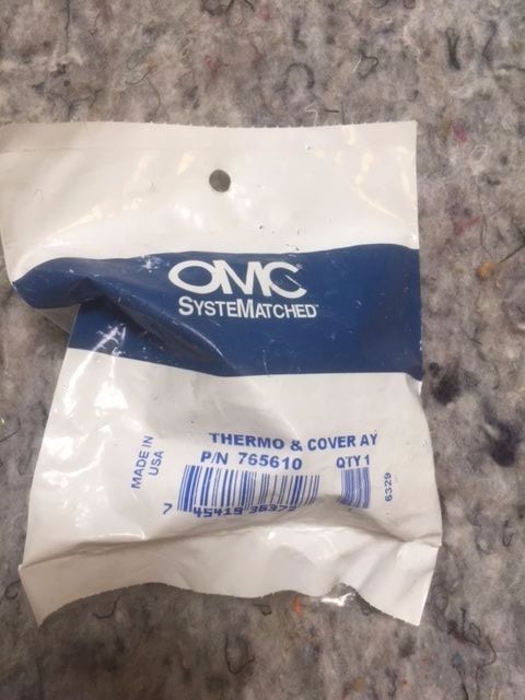 New 765610, 435597, 0435597 Thermostat OEM OMC, Johnson, Evinrude | eBay