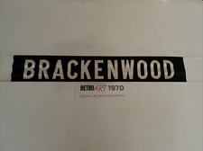 Leeds 3.63 1963 Bus Destination Blind 34”- Perfect Gift - Brackenwood