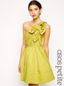 asos origami dress