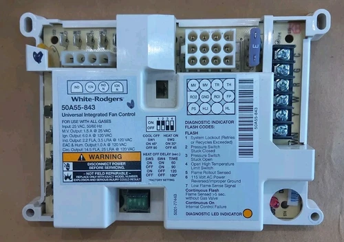 White Rodgers 50A55-843 Universal Integrated Furnace Control *FREE SHIPPING*