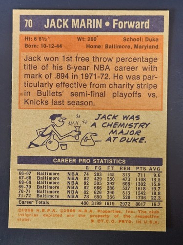 1972-73 tarjetas de baloncesto Topps completan tu conjunto que elijas elegir cada una #1 - 264 - Imagen 129 de 497