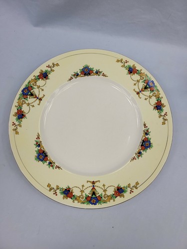 6 ALFRED MEAKIN ENGLAND CASCADE DINNER PLATES 9 3/4" MULTICOLOR ANTIQUE C.1897 - Picture 10 of 12