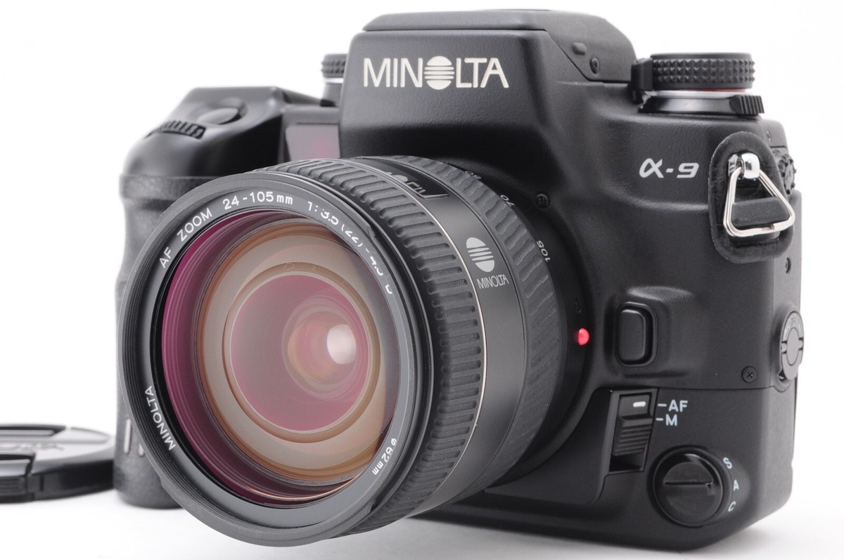 MINT-】Minolta α9 a9 Film Camera body Black 24-105mm f/3.5 MINT-】Minolta α9 a9 Film Camera body Black 24-105mm f/3.5