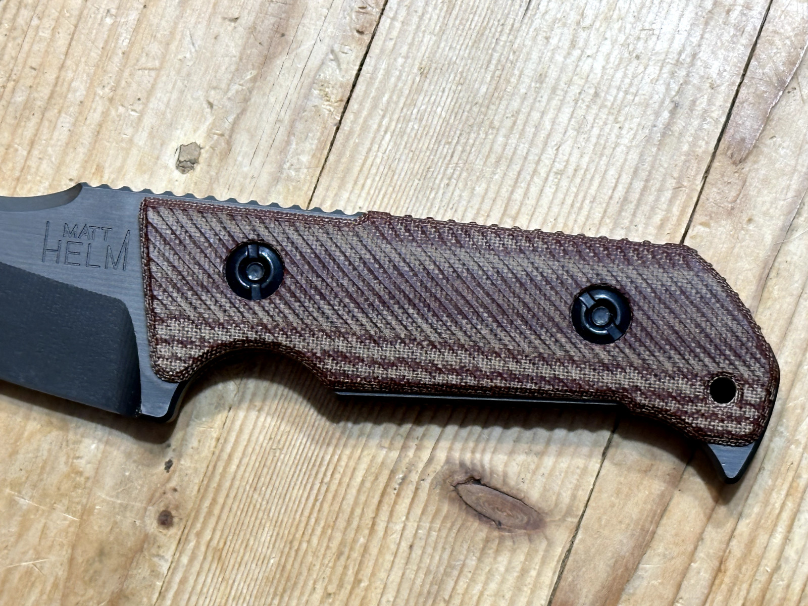 Matt Helm Dauntless MFG Persian Knife Falak Tayyeb Platinum