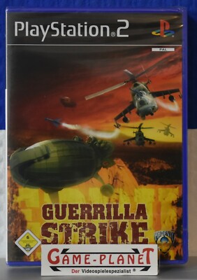 Guerrilla Strike Playstation 2 NEU Folie1-2 Spieler Helikopter Shooter