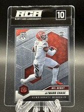 2021 Mosaic Debut Ja’Marr Chase Raw Card Assessment 10 Rookie Card R26650