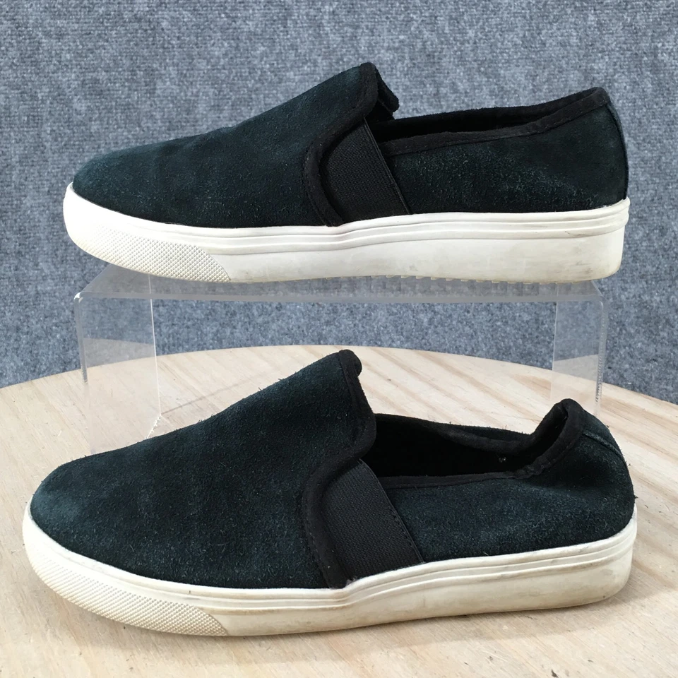 Zapatos Rubios Para Mujer 6 M Riyan Informales Sin Cordones Mocasines Pisos B3346 015 Negro Gamuza Foto 2 de 4