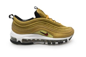 Mujer Nike Air Max 97 Og Qs-885691 700- Oro Metálico Zapatillas | eBay