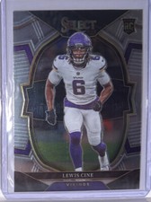 Lewis Cine 2022 Select Concourse Rookie RC CARD#52 Minnesota Vikings NICE!