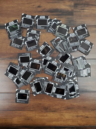 Vtg 1997 1998 Star Wars POTF POTF2 Freeze Frame 35mm Slide Lot of 47