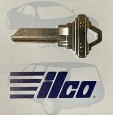 LOT OF (10) SCHLAGE SC1 ILCO NICKEL PLATED BRASS KEY BLANKS MADE IN THE USA