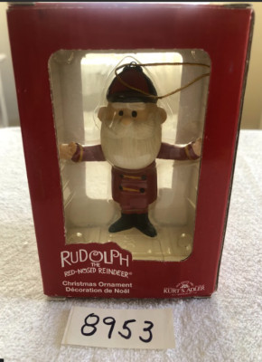 Kurt S. Adler Rudolph Santa Christmas Ornament in Box