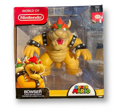 Collectible Series 1-1 Nintendo Super Mario Bowser Action Figure 6