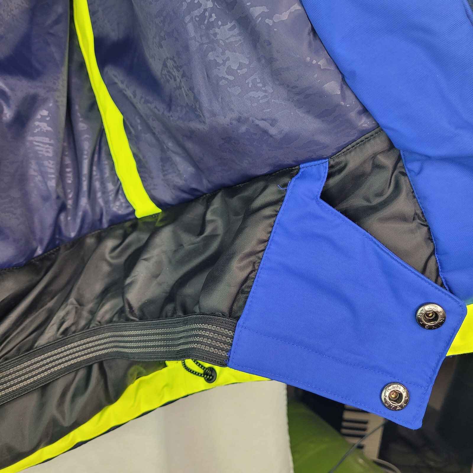 Columbia Women's Small Jacket Blue Venture Shell Waist Length Hooded Zipper