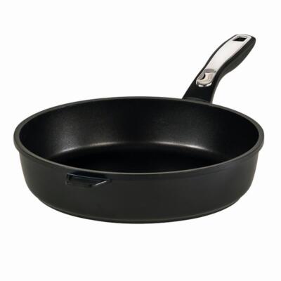 KRÜGER Bratpfanne, Grillpfanne, Pfanne, ''Delta'', 28cm, Induktion, extra hoch **N