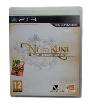 *HH* Video Game Ps3 Playstation 3 Game Video Game Ni No Kuni Wrath White Witch 