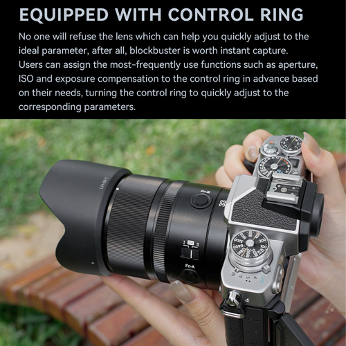 YONGNUO 33mm f/1.4Z DA DSM WL Pro APS-C Lens for Nikon Z Mount Focus Lens - Picture 6 of 14