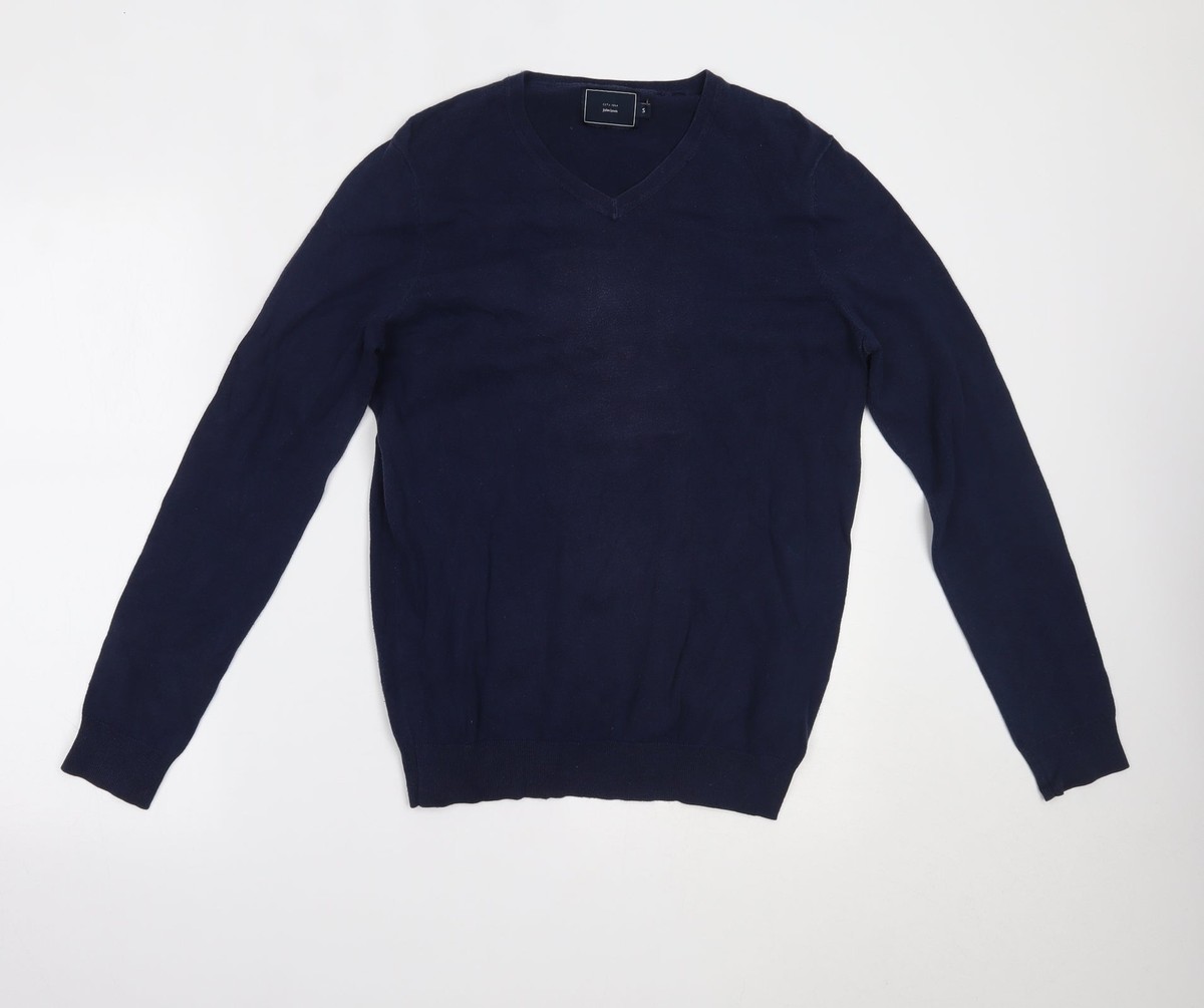 V Neck Jumper John Lewis Mens Cotton Jumpers John Lewis Mens Blue