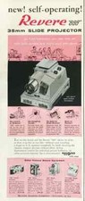 1955 PRINT AD Revere 888 Self-Operating Slide Projector Enjoy Your Own Show
