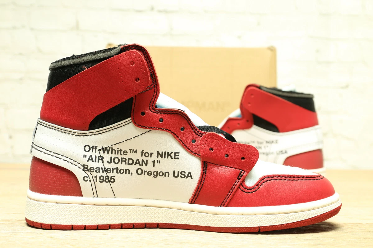 Air Jordan 1 Off White white Europe Exclusive US 7