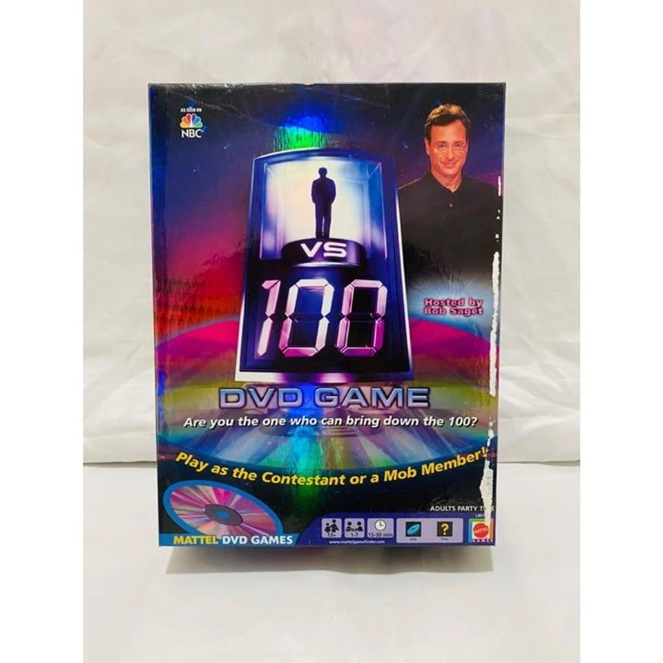 Mattel 1 vs. 100 DVD Videojuego Noche Juego Organizado por Bob Saget Foto 2 de 4