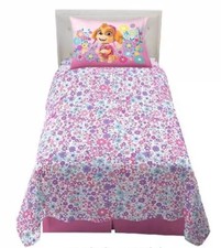Paw Patrol "Flower Doggies" Kids Microfiber Sheet Set-AB09C9RBCN73, AB09C9V9GLP3