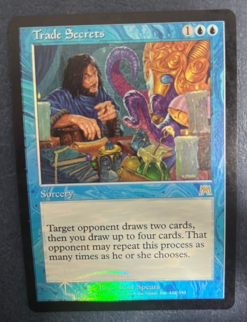 MTG FOIL ONSLAUGHT TRADE SECRETS NM MAGIC THE GATHERING RARE