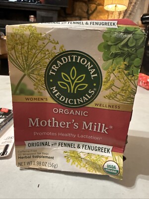 Organic Mother's Milk  Original w/Fennel & Fenugreek Caffeine Free 32 Bags 11/26