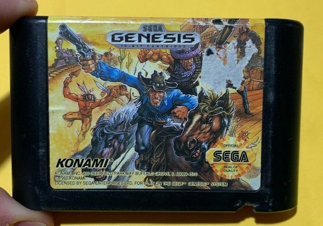 sega gensis Sunset Riders tested works READ G93
