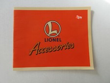 1996 LIONEL ELECTRIC TRAINS ACCESSORIES CATALOG
