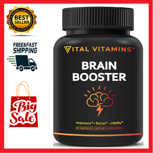 Brain Supplement Nootropics Booster - Enhance Focus, Boost ...