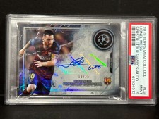 2020 Topps Lionel Messi Champions League Soccer Cards 23