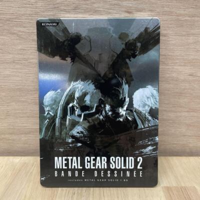 【新品・未開封】L GEAR SOLID 2BANDE DESSINEE METAL GEAR SOLID 2 DVD Bande Dessinee Steelbook case Digital Comic