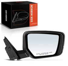 Right Side Black Mirror w/ Power Glass  Adjust for Chevrolet Impala LS 2014-2019