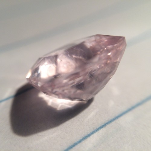 3.96 cts Natural Unheated Superior-Luster Cushion-cut Pink VVS Morganite - Picture 5 of 11