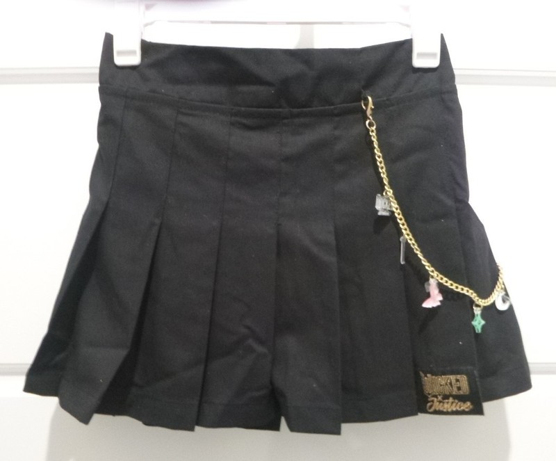 Justice Wicked Black Pleated Skirt-Sz XS 5/6-NWT-$69