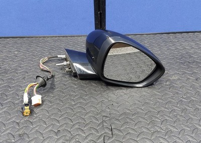 '17 CITROEN C4 GRAND PICASSO DRIVER SIDE POWER FOLD BLIND SPOT WING MIRROR BLACK
