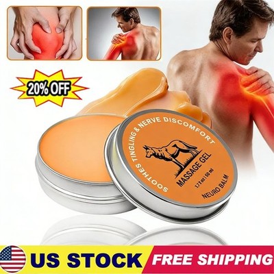 1-5 Therawolf Neuro Balm,Joint Care Soothing Cream,Herbal Cooling Soothing Cream