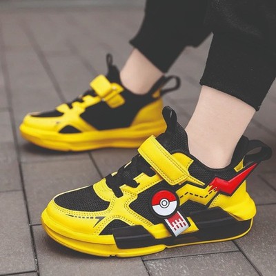    Kinder Sport Sneaker Pikachu - Lauf- & Walkingschuhe PU-Leder 4 Seasons