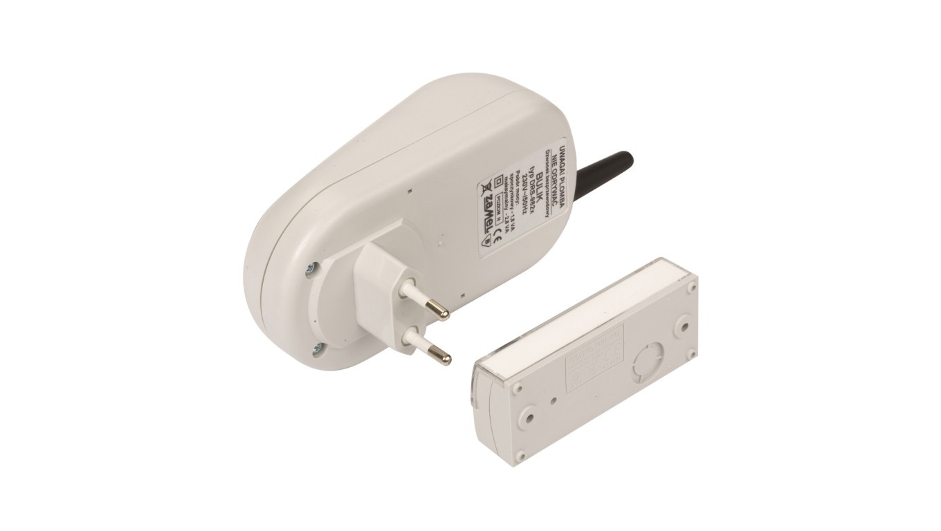 Wireless doorbell Bulik 230V set Sundi sun100008