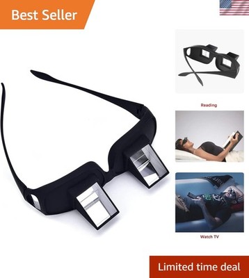 High Definition Prism Glasses for Comfortable Bed Reading and Viewing Experience