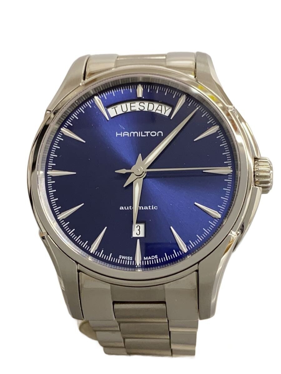 時計 HAMILTON Hamilton Jazzmaster Automatic Wristwatch Analog Stainless Navy