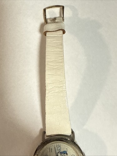 DONALD DUCK WATCH WITH ORIGINAL BAND Vintage 80’s - Picture 5 of 9