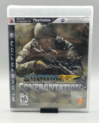 SOCOM: U.S. Navy SEALs Confrontation (Sony PlayStation 3, 2008) New & Sealed NFR