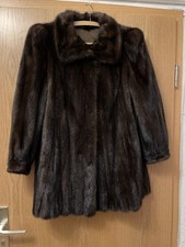 echt pelz nerz jacke Damen Größe M