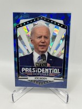2022 Leaf Metal Presidential Hopefuls JOE BIDEN POTUS 46 Blue Crystal /6